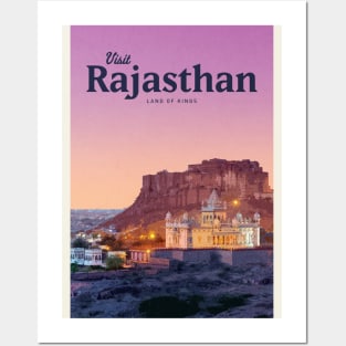 Visit Rajasthan Posters and Art